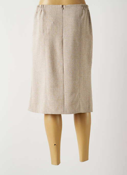 Fustă midi maro GUY DUBOUIS femeie