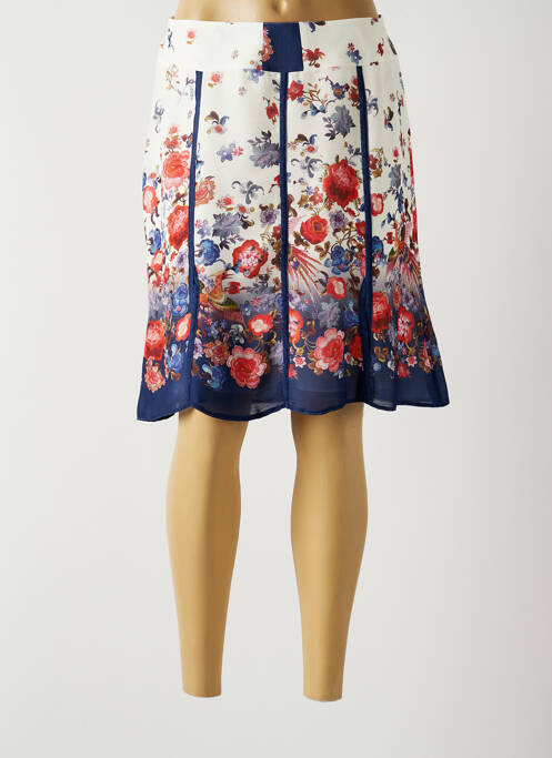 Fustă midi albastru GUY DUBOUIS femeie