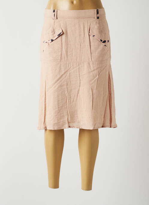 Fustă midi roz GUY DUBOUIS femeie