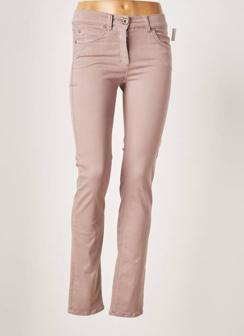 Pantalon slim violet ANNA MONTANA femeie