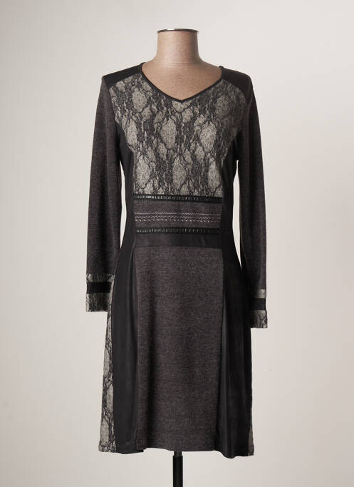 Rochie pulover gri GUY DUBOUIS femeie