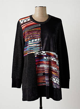 Pulover tunică gri GUY DUBOUIS femeie