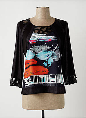 Top negru GUY DUBOUIS femeie