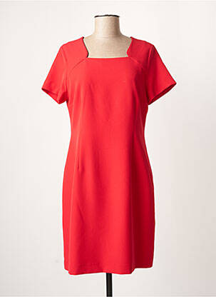 Rochie midi roșu GUY DUBOUIS femeie