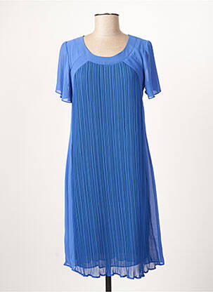 Rochie midi albastru GUY DUBOUIS femeie