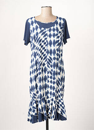 Rochie midi albastru GUY DUBOUIS femeie