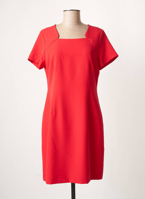 Rochie midi roșu GUY DUBOUIS femeie