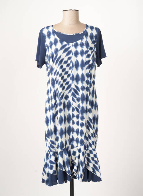 Rochie midi albastru GUY DUBOUIS femeie