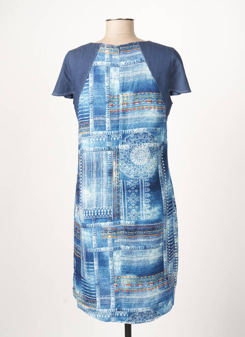 Rochie midi albastru GUY DUBOUIS femeie