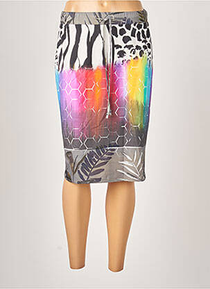 Fustă midi gri GUY DUBOUIS femeie