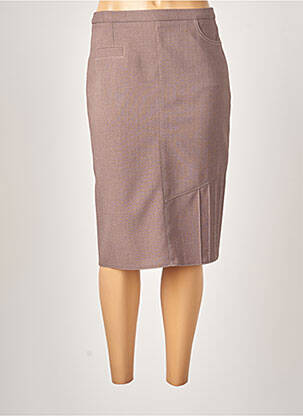 Fustă midi maro GUY DUBOUIS femeie