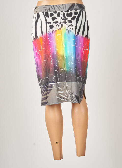 Fustă midi gri GUY DUBOUIS femeie