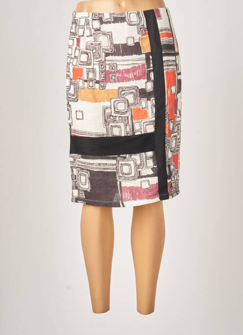 Fustă midi bej GUY DUBOUIS femeie