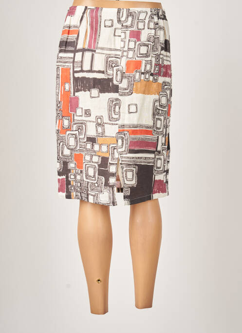 Fustă midi bej GUY DUBOUIS femeie