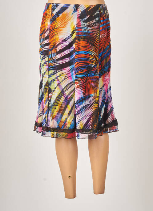 Fustă midi negru GUY DUBOUIS femeie