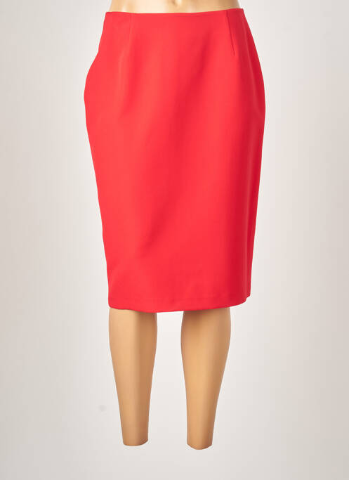 Fustă midi roșu GUY DUBOUIS femeie
