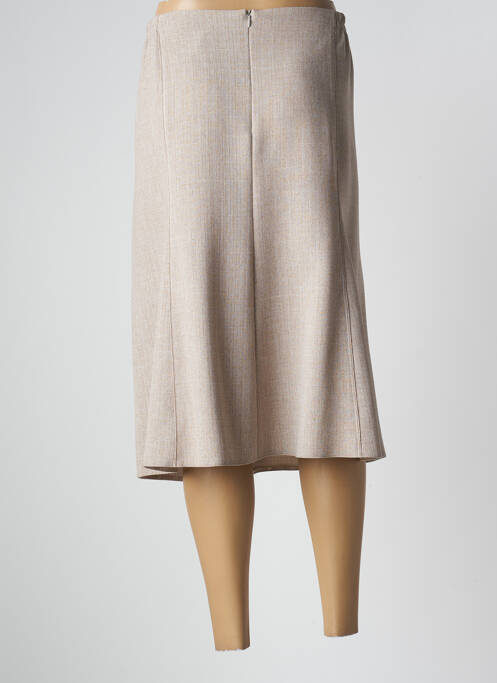 Fustă midi bej GUY DUBOUIS femeie