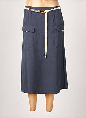 Fustă midi albastru GUY DUBOUIS femeie