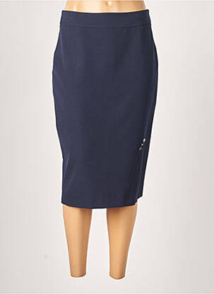 Fustă midi albastru GUY DUBOUIS femeie