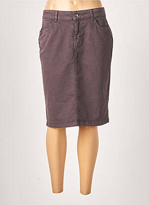 Fustă midi maro GUY DUBOUIS femeie