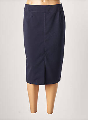 Fustă midi albastru GUY DUBOUIS femeie