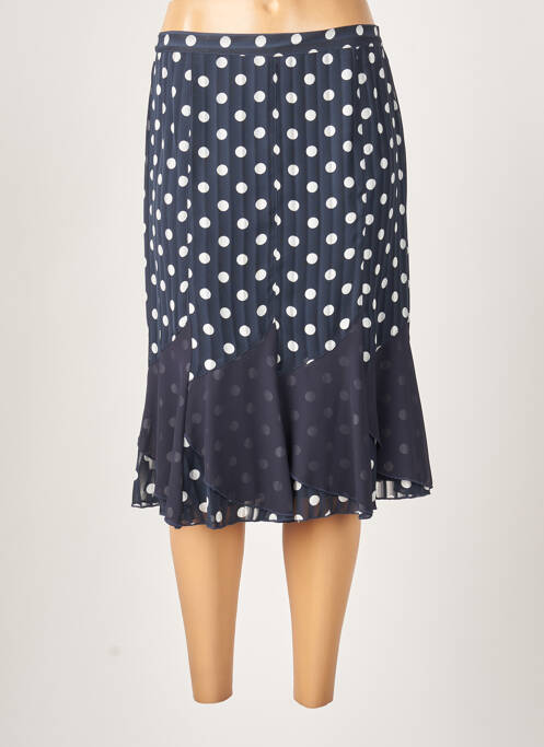 Fustă midi albastru GUY DUBOUIS femeie