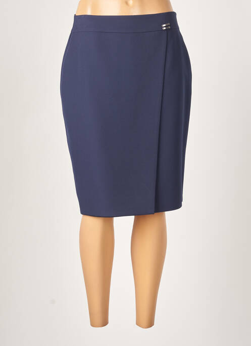 Fustă midi albastru GUY DUBOUIS femeie