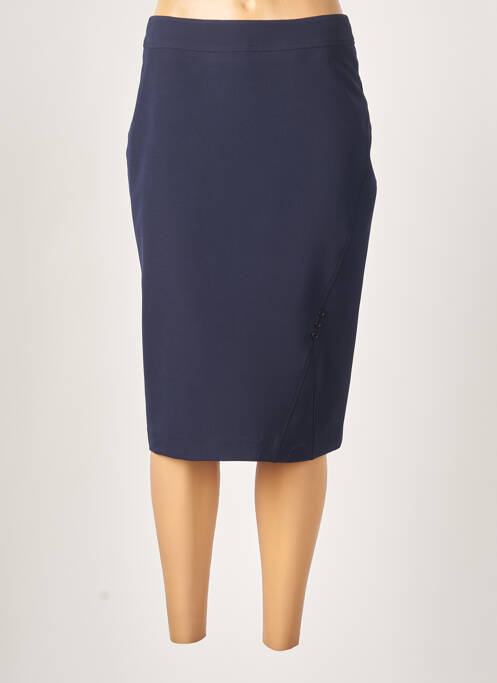 Fustă midi albastru GUY DUBOUIS femeie