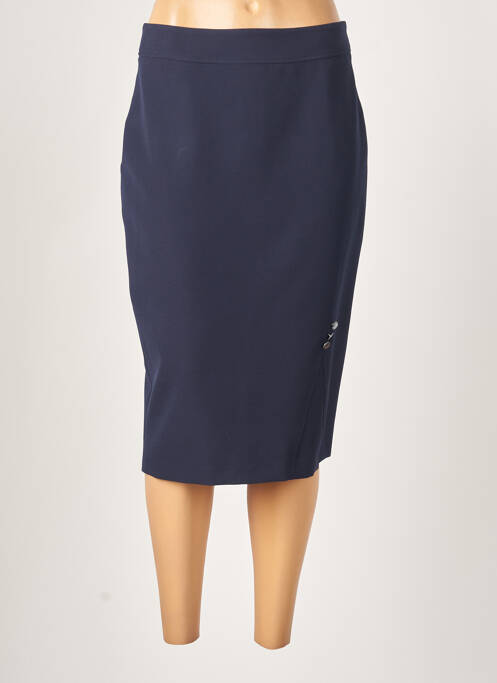 Fustă midi albastru GUY DUBOUIS femeie