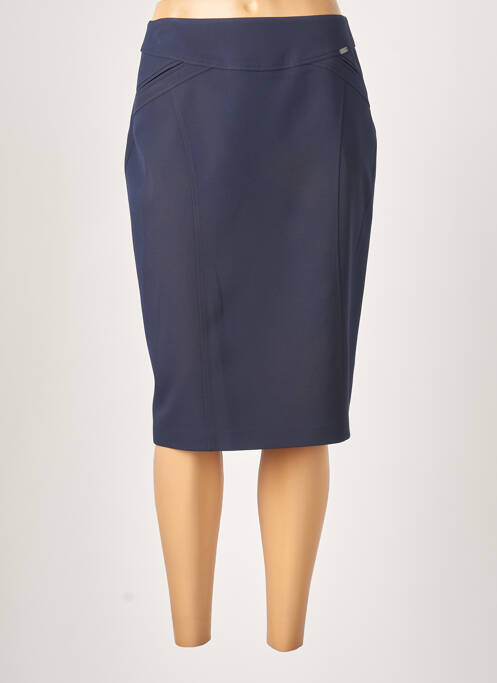 Fustă midi albastru GUY DUBOUIS femeie