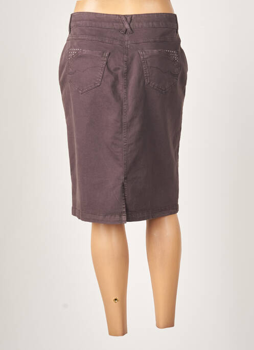 Fustă midi maro GUY DUBOUIS femeie