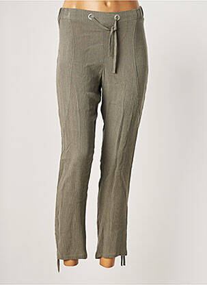 Pantalon 7/8 verde GUY DUBOUIS femeie