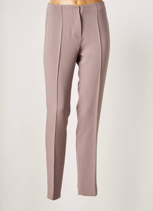 Pantalon drept maro GUY DUBOUIS femeie