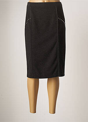 Fustă midi gri GUY DUBOUIS femeie