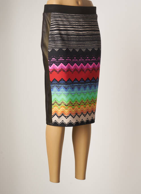 Fustă midi negru GUY DUBOUIS femeie