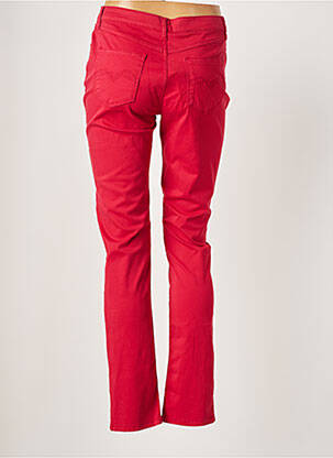 Pantalon slim elasticitate mărime normală roșu MERI & ESCA femeie