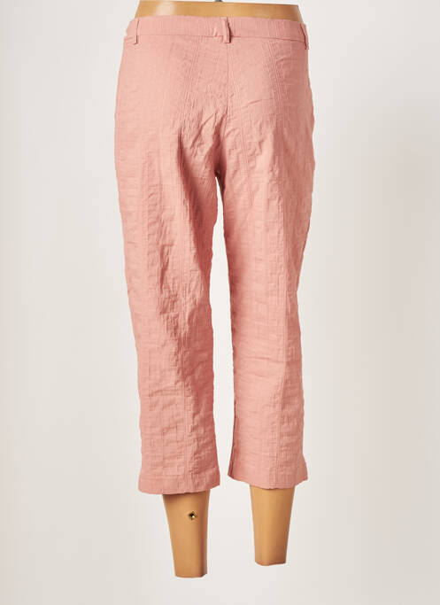 Pantalon trei sferturi roz GUY DUBOUIS femeie