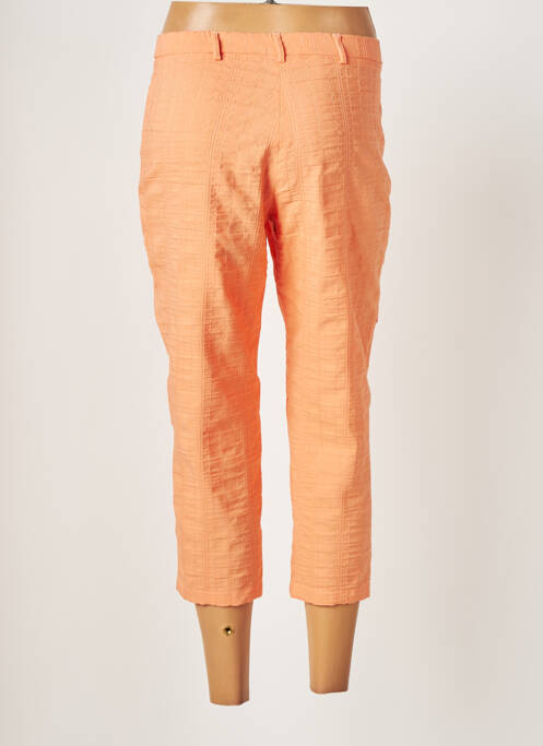 Pantalon trei sferturi croială dreaptă mărime normală portocaliu GUY DUBOUIS femme