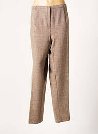 Pantalon 7/8 elasticitate mărime normală maro GUY DUBOUIS femme