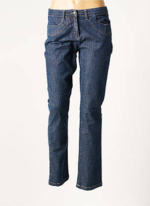 Blugi cu croială slim albastru MERI & ESCA femeie