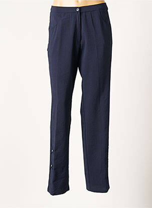 Pantalon drept albastru GUY DUBOUIS femeie