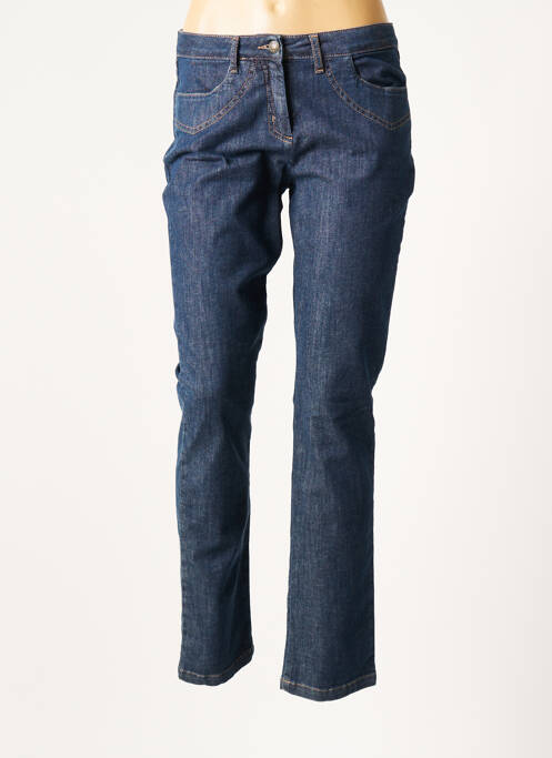 Blugi cu croială slim albastru MERI & ESCA femeie