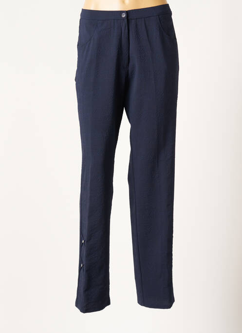 Pantalon drept albastru GUY DUBOUIS femeie