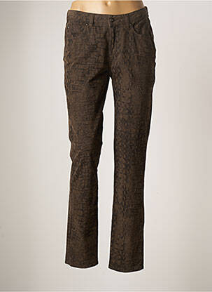 Pantalon slim maro MERI & ESCA femeie