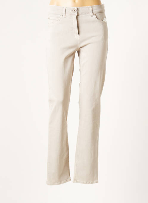 Pantalon drept gri ANGELIKA femeie