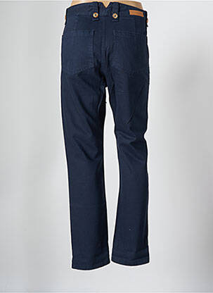 Pantalon 7/8 elasticitate mărime normală albastru HAPPY femeie