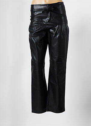Pantalon drept elasticitate mărime normală negru LILI SIDONIO femeie