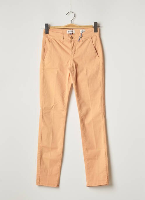 Pantalon chino portocaliu HAPPY femeie