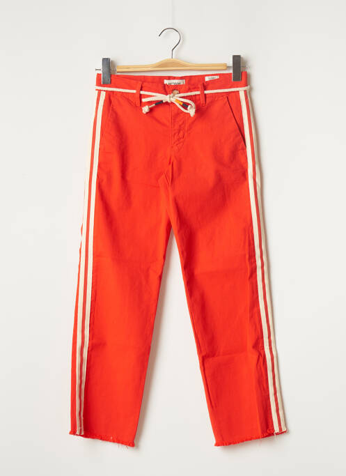 Pantalon chino portocaliu HAPPY femeie