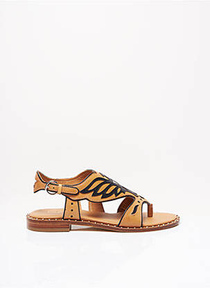 Șlapi maro ASH femeie